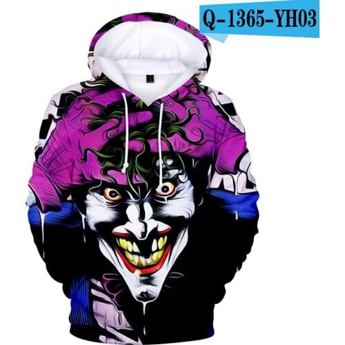 Cute Nieuwe mode Persoonlijkheid HAHA joker Hoodies Sweatshirt in mannen/kids Nieuwe collectie Herfst Winter Hoge K Crea Tees