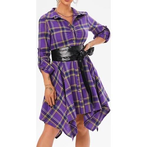 Модные платья-рубашки Wipalo China At AliExpress