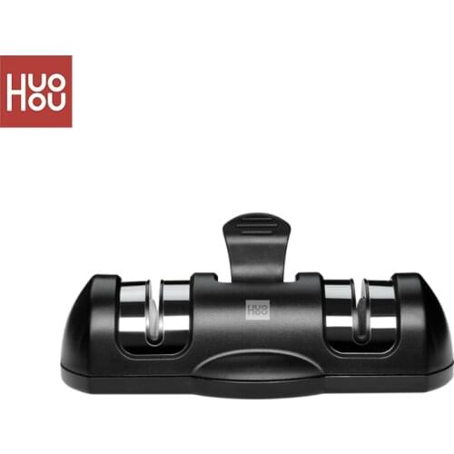 Youpin HUOHOU Sharpen Stone Double Wheel Whetstone Sharpeners K-nife Sharpening Tool Grindstone Quick Sharpening Kitchen Tools