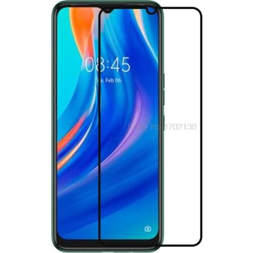 Tempered Glass For Tecno Spark 7P Glass Full Cover Glue Screen Protector For Tecno Spark 7 Pro Phone Glass