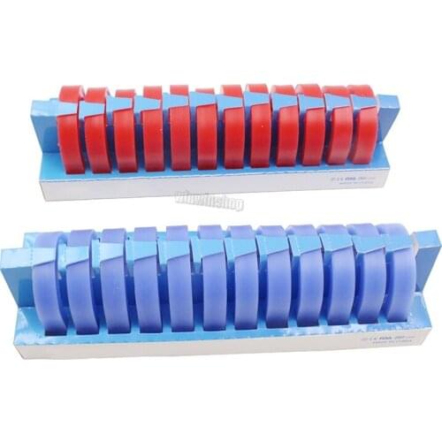 12pcs/box New Denture Base Wax Red /blue Available Dental Material