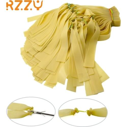 3/6/9 PCS Upgrade Lengthen Widen Slingshots Hunting Rubber Band Fishing Shooting Strong Pull Outdoor Sports Catapult Accessories