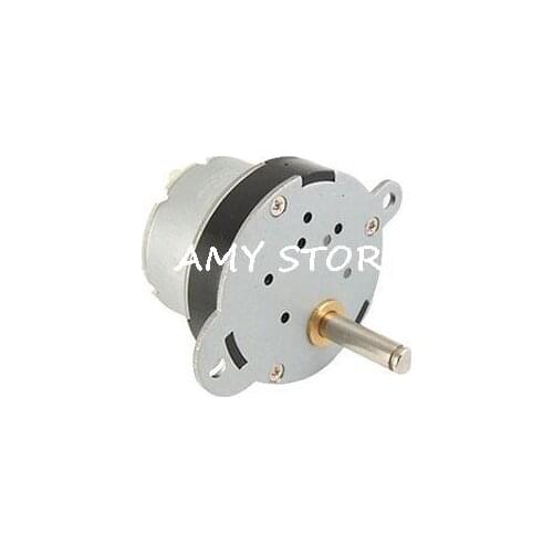 5mm Diameter Shaft 50RPM 12V 0.23A DC Geared Motor New