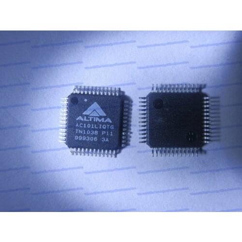 5pcs/lot AC101LIQTG AC101L QFP48 10/100 BASE-TX ETHERNET TRANSCEIVER