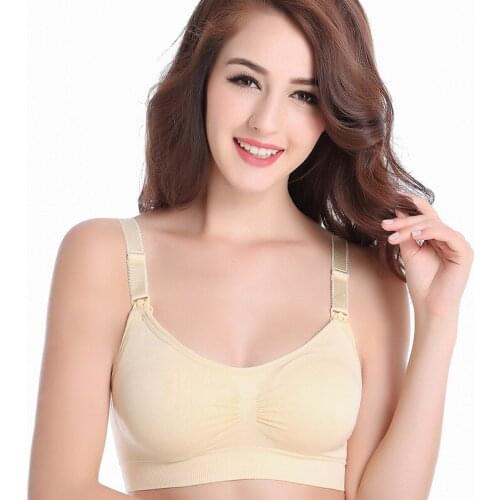 Maternity Breast Feeding Bras Anti-sagging Gather Maternity Nursing Bra Pregnancy Sports Sleep Underwear Pregnant Women Bra
