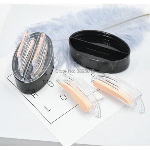 Black Cosmetic Eyeshadow/Blush/Lipstick/Eyebrow Powder Compact Case DIY Container Box Tools F270