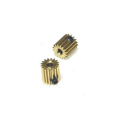 3Pieces/Lot Diameter:9mm Long: 10mm 0.5M-16Teeth Copper Level 6 Model Micro Motor DIY Gear---Hole:3mm