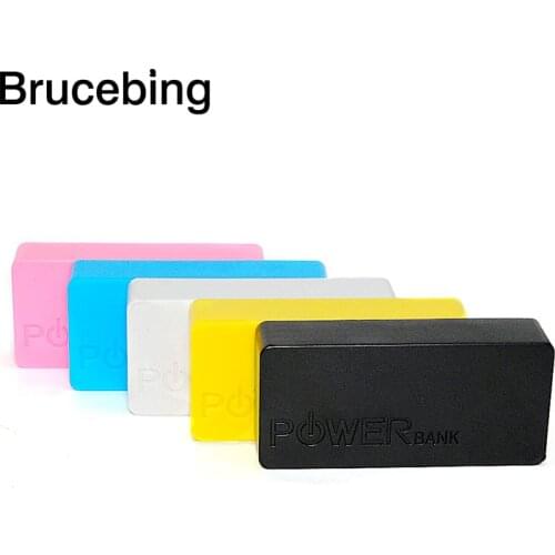 Perfume Power Bank DIY Box for 2x18650 Li ion Battery External Battery Suite Kit Box Powerbank Case#1