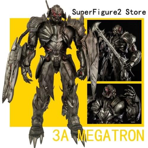 Tranformation 3A threezero 19" The-l a s t-Knight M E G A T R O N Luxury version Action Figure Toys