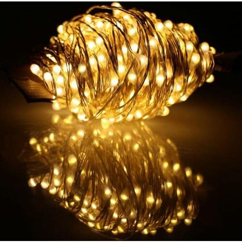 300LEDs 30M Starry vine String Light Wedding Christmas fairy Lamp Copper wire f/Garden Garland home Wedding 12V+2A AC/DC Adapter