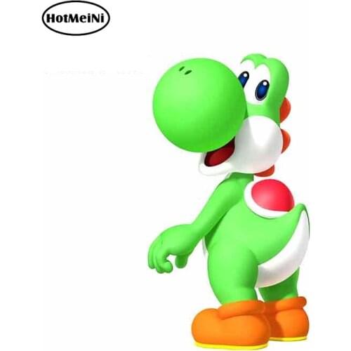 HotMeiNi 13cm x 7.1cm Anime Dinosaur Graphics Cartoon Car Stickers Funny Car Decals Vinyl Car Window Bumper Decor