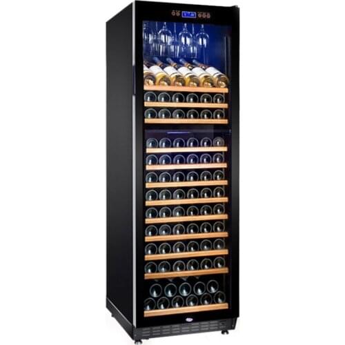 HZ-168 450L Electric Red Wine Cabinet For Wine Refrigerator Storage Cabinet Constant Temperature With Solid-Wood Display Shelf