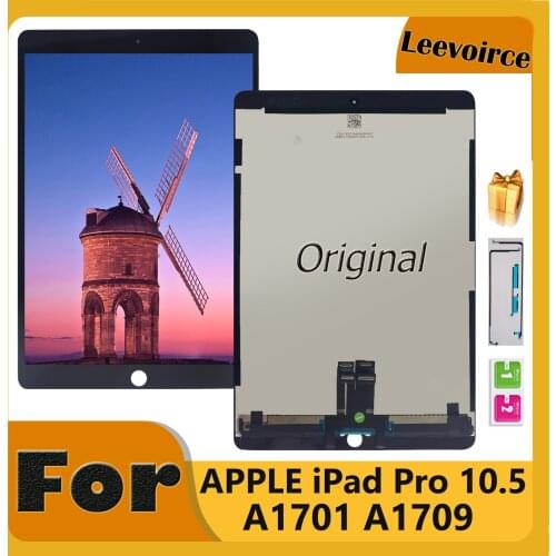 LCD For iPad Pro 10.5 A1701 A1709 LCD Display Touch Screen Digitizer Assembly Replacement Original Quality With Adhesive