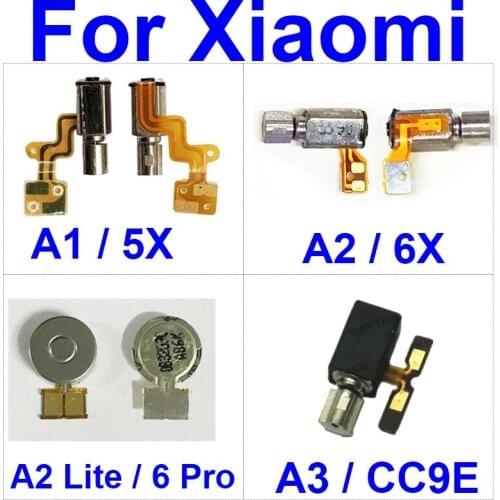 Motor Vibrator For Xiaomi Mi A1 A2 Lite Mi 5X / 6X Redmi 6 Pro Vibration Motor Module Flex Ribbon Cable Replacement Parts