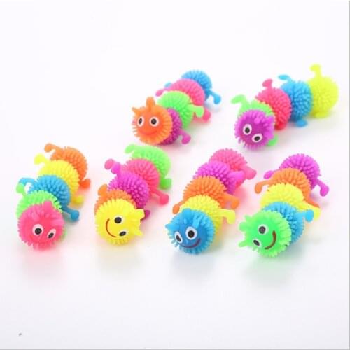 Pet Dog Cat Toys Soft Rubber Animal-shaped Toy Funny Multi-Colored Toy for cats dogs Relax Pressure