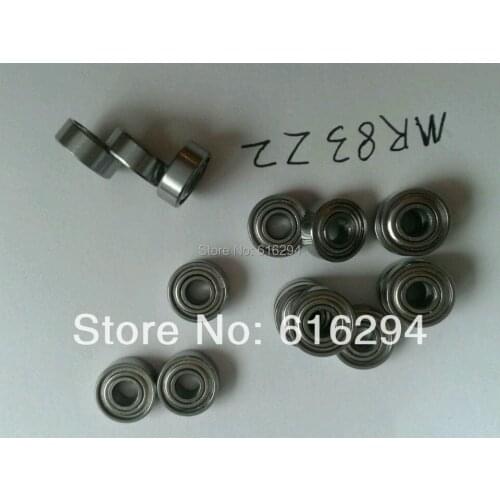 MR83zz bearing 3 * 8 * 3 ABEC-3 20PCS MR83ZZ Miniature Bearings Free shipping