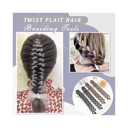 Practical Styling Tool Hair Braider Pull Hairpins Clip Comb Barrette For Girls Styling Tool Kit Braiding Hair Bun Accessories