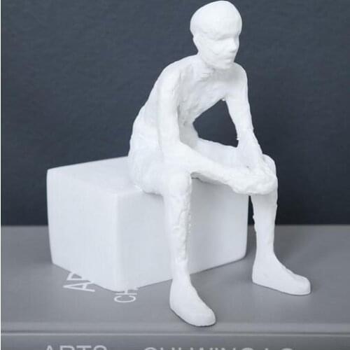 MODERN SIMPLE DAVID ART SCULPTURE GIULIANO DE' MEDICI AGRIPPA STATUE CRAFT DESKTOP DECORATIONS CREATIVE COPPER FOR HOME R3635