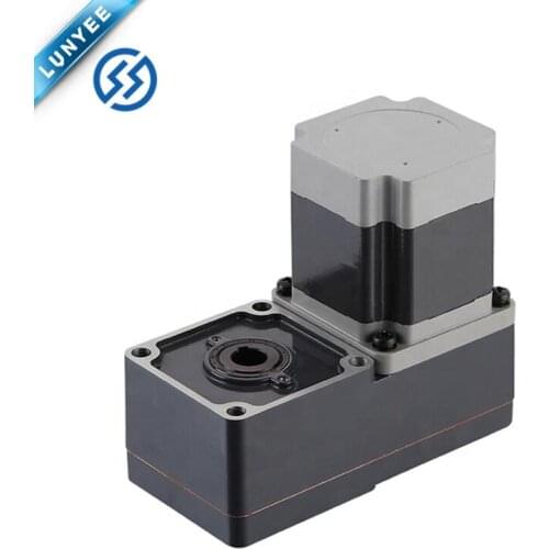 Right Angle L Type Low Speed High Torque DC Brushless Geared Motor 24V 36V 48V 110V 220V 120W