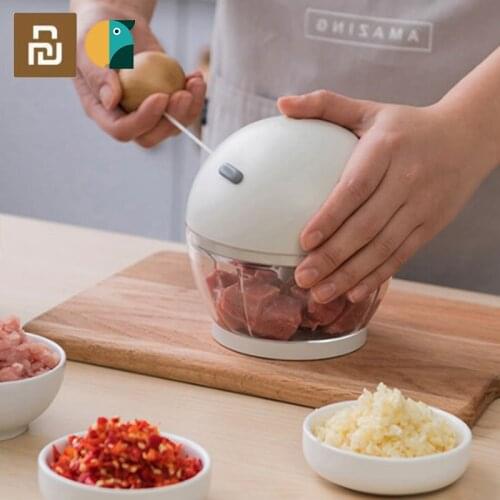 Youpin Manual cooking machine multi-function small stuffing stirrer garlic grinder crushing creative shredder vegetable cutter