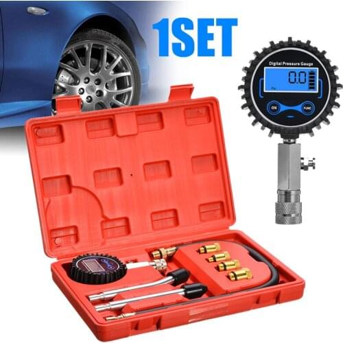 Universal Cylinder Compression Tester For Car Motorcycle Engine Cylinder Compression Tester Pressure Gauge Tool