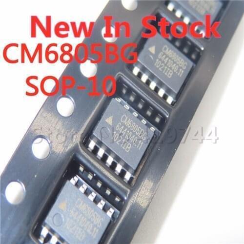 1PCS/LOT NEW CM6805 CM6805BG SOP-10 Power IC In Stock NEW original IC