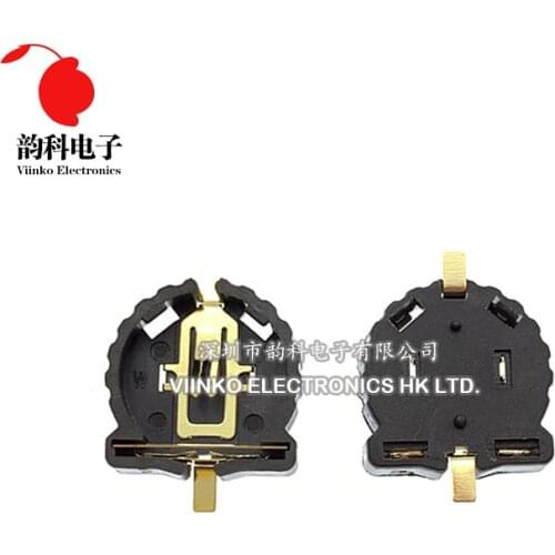 10pcs Computer Button 3V Battery Holder Conntor Socket Case CR1220