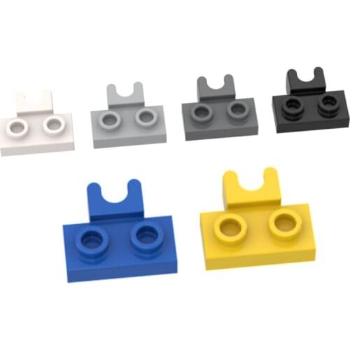 10PCS Building Blocks 14704 Plate Special 1x2 5.9mm High-Tech Bricks Assemble Particles DIY Education Part Toy For Children Gift