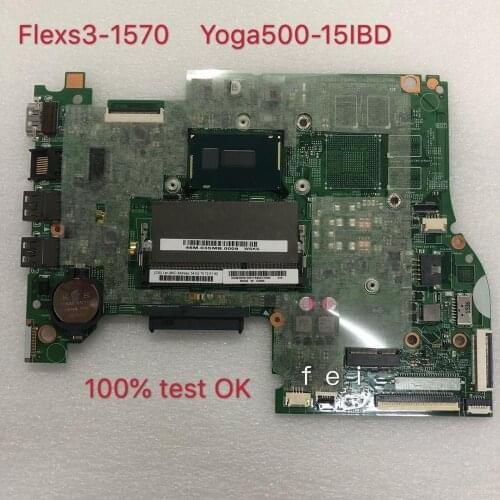 448.03N03.001M for lenovo FLEX3-1570 yoga 500-14IBD notebook placa-mãe 5b20H912581 cpu 3805 UMA 100% test ok