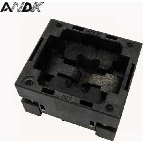 BGA48 OPEN TOP burn-in socket pitch 0.8mm IC size 9.5*12mm BGA48(9.5*12)-0.8-TP09/50N BGA48 VFBGA48 Burn in/programmer socket