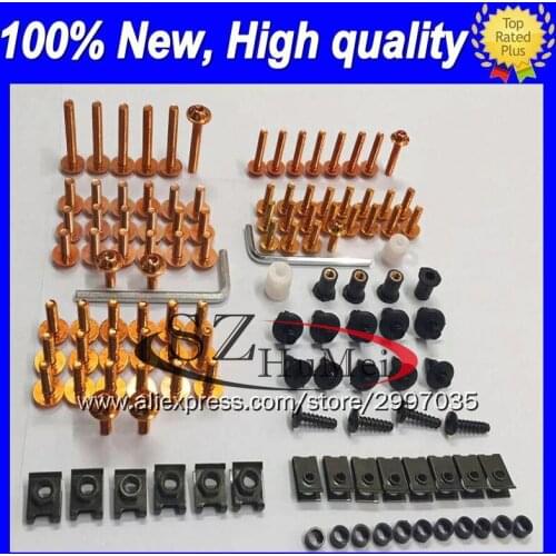 Fairing bolt full bolts kit For YAMAHA XJ6R 09-12 XJ 6R XJ6 R 6 R 09 10 11 12 2009 2010 2011 2012 Windscreen screw screws Nuts