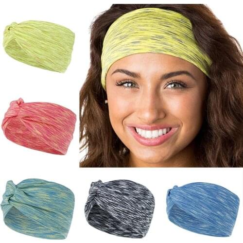 Bohemian Wide Cotton Stretch Headbands For Women Hair Accessories Soft Hairband Ladies Girls Running Yoga Turban Hair Band