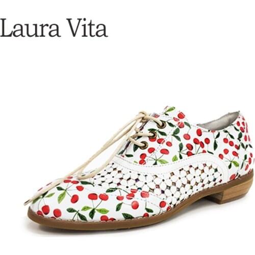 Laura Vita Women Shoes Ankle Strap Low Heel Shoes Genuine Leather Retro Womens Single Shoes CACNDICEO 20