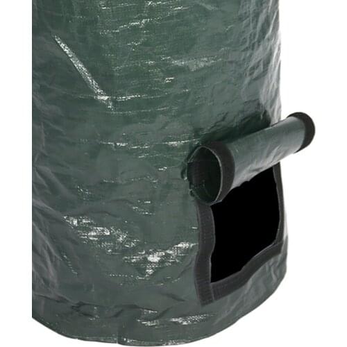 Reuseable Garden Leaf Waste Can Yard Compost Bin for Fruit Kitchen Waste Grower can CSV