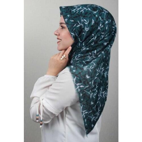 JAWEL PATTERNED LINEN FLAMLI SCARF-DESEN-36-RENK-06