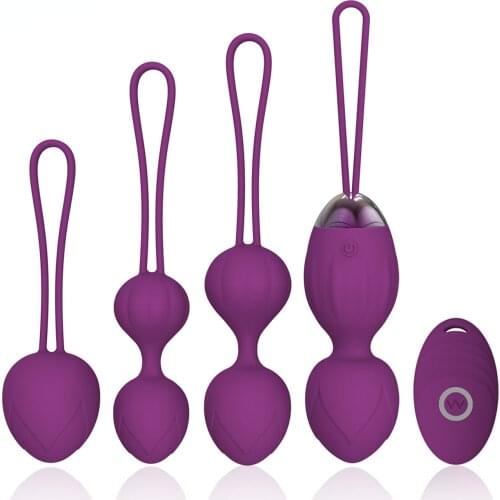 Vibrating Egg Remote Control Kegel Ball Vibrator Sex Toys for Women Vagina Tighten Exercise Vaginal Geisha Ball Trainer Safe