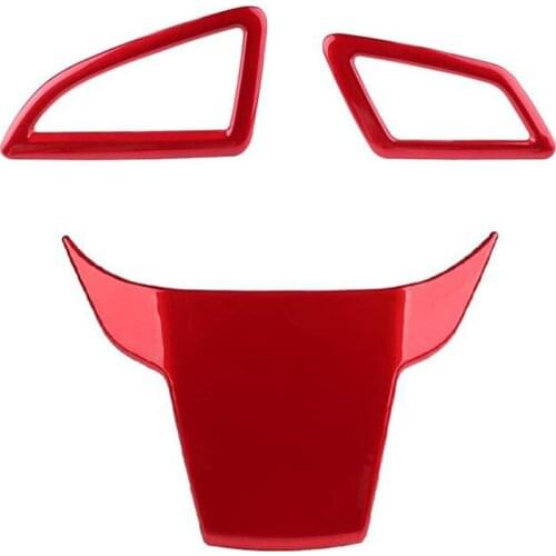 3 Pcs Car Accessories for 10Th Gen Honda Civic 2016-2020: 2 Pcs Air Vent Cover & 1 Pcs Steering Wheel Cover