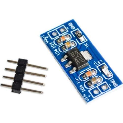 AMS1117 3.3V 5V DC-DC Step-Down power supply module AMS1117-5.0V Power Buck module AMS1117-3.3V LDO 800MA