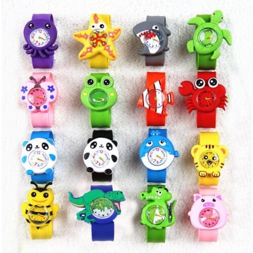 16 Styles Children Watch Kids Watches 3D Cartoon Sports Quartz Wristwatch for Boy Chinese Panda Baby Toy Clock Baby Gift