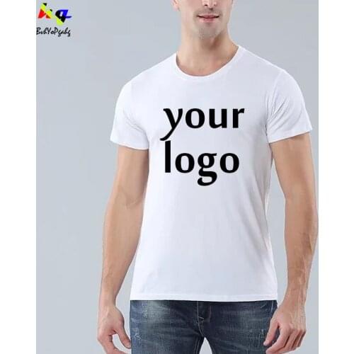Customized/DIY T-shirt printing/designing logo pictures for boys and girls modal family casual tops