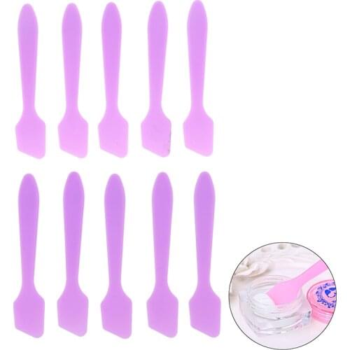 10PCS/Lot Cosmetic Spatulas Scoop Face Cream Makeup Mask Mixed Spoon Beauty DIY Tools Eye Facial Makeup Applicator Sticks