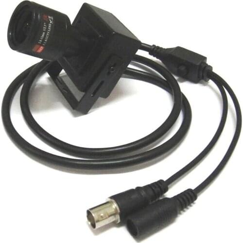 Mini HD 2MP AHD TVI CVI 3 in 1 CCTV security camera, color 1080P 2.8-12mm lens