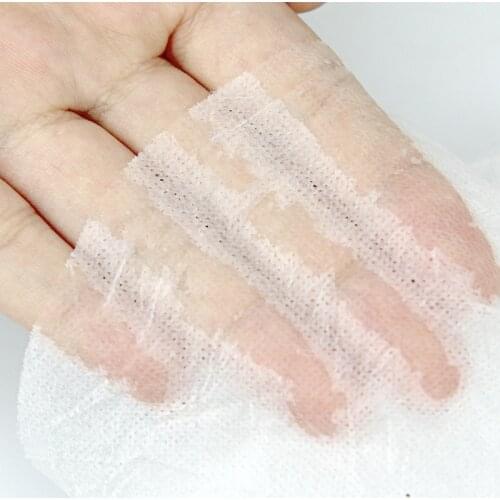 Invisible Compression Mask Paper Sheet 100 Pieces Silk Ultra-Thin Hydrating Disposable Dry Mask Buckle Spa DIY Mask Tablets
