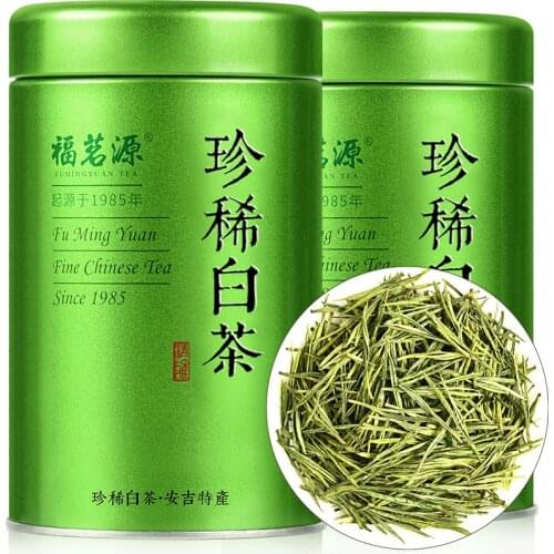 New Tea Quality Rare White Tea Mingqian Spring Tea Rare Golden Bud Yeanji Native White Tea 60g in Bulk