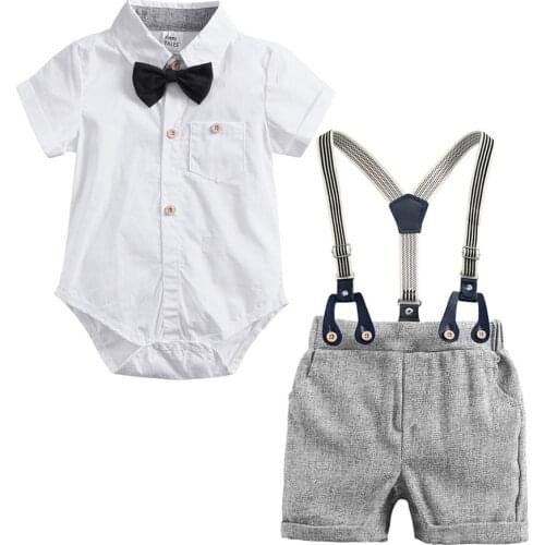 Toddler Clothes Boy Baby Cake Smash Outfit Boy Birthday Clothes Wedding Party Gentleman Suit Boy Clothes Cute Photography Props