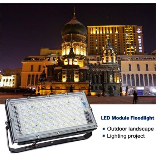 Led Floodlight 50W Spotlight Street Lighting Outdoor LED Reflector Light Garden Lamp AC 220V 240V Waterproof IP65Spotlight