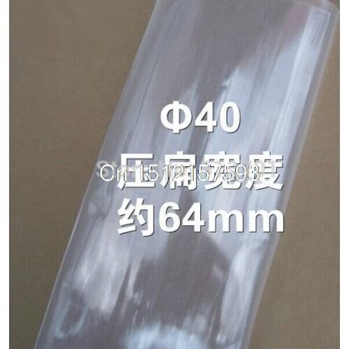Ratio 2:1 2M 40mm Dia Heat Shrinkable Tube Shrinking Tubing Clear