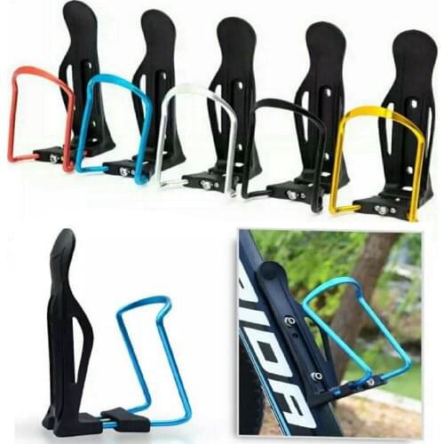Bike Bottle Holder Alloy Cycling Bicycle Adjustable Water Cup Bottle Bracket Holder Bike Bottle Holder Cage Bicycle