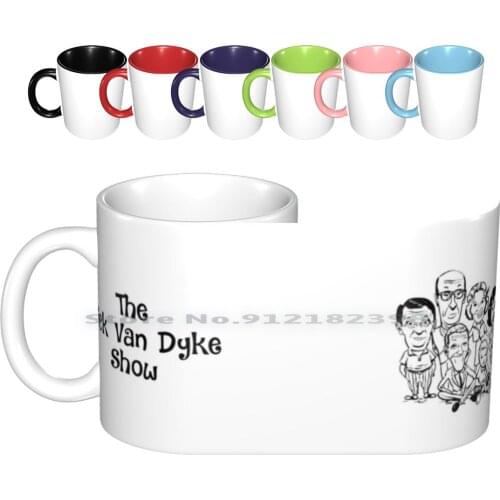 Vintage Dick Van Dyke Show Ceramic Mugs Coffee Cups Milk Tea Mug Dick Van Dyke Officialvandy Mary Tyler Moore Morey Rose Marie