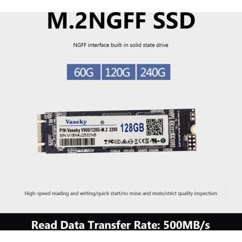 M.2 SSD 256GB 128GB 64GB MLC NGFF M2 2280 Internal Solid State Drive Hard Disk HDD for Laptop Desktop Computer PC